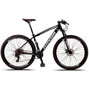 Bicicleta Bike 21 Velocidades Traseiro Shimano Freio A Disco Cor: Cinza Tam: 15"