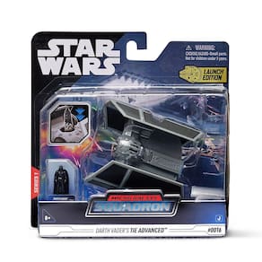 Star Wars - Tie Avançado de 12cm do Darth Vader com Boneco