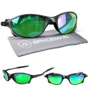 Oculos Sol Juliet Mandrake Lupa Protecao Uv Masculino + Case Armação Preta Moda Casual