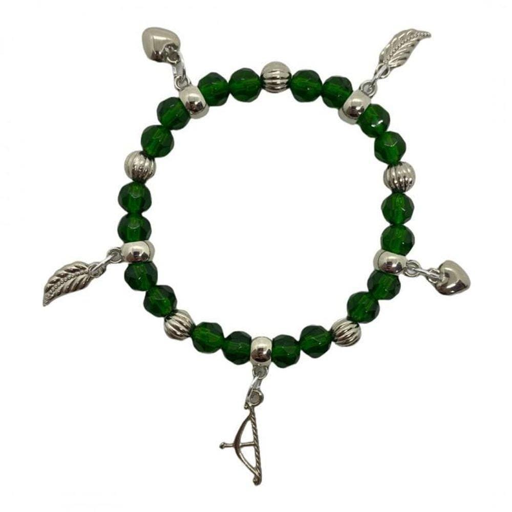 Pulseira Orixá Oxóssi Umbanda Candomblé - Escolha A Cor