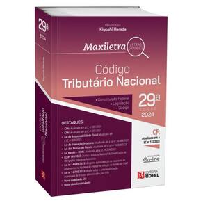 Código Tributário Nacional - Coleção Maxiletra - 2024 29ª Edição