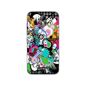 Capa Adesivo Skin022 Verso Para Positivo Twist 2 Mini S431