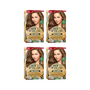 Coloraçao Soft Color 70 Louro Natural-Kit C/4Un