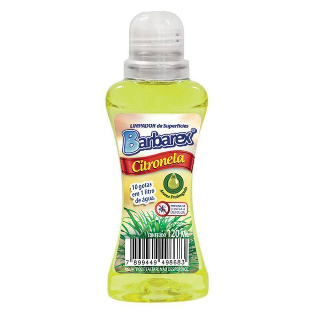 Limpador De Superfície Aromatizado Cítronela 120Ml Barbarex