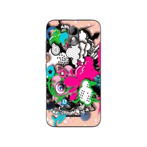Capa Adesivo Skin104 Verso Para Positivo Twist 2 Mini S431