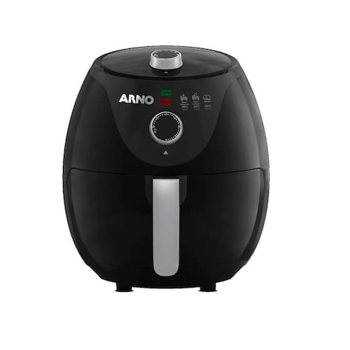 Fritadeira sem Óleo Arno Airfry Easy Fry 3,2 litros Hot Air e Cesto Removível Preta EZFP – 127Volts Menor preço em Fritadeira sem Óleo Arno Airfry Easy Fry 3,2 litros Hot Air e Cesto Removível Preta EZFP – 127Volts