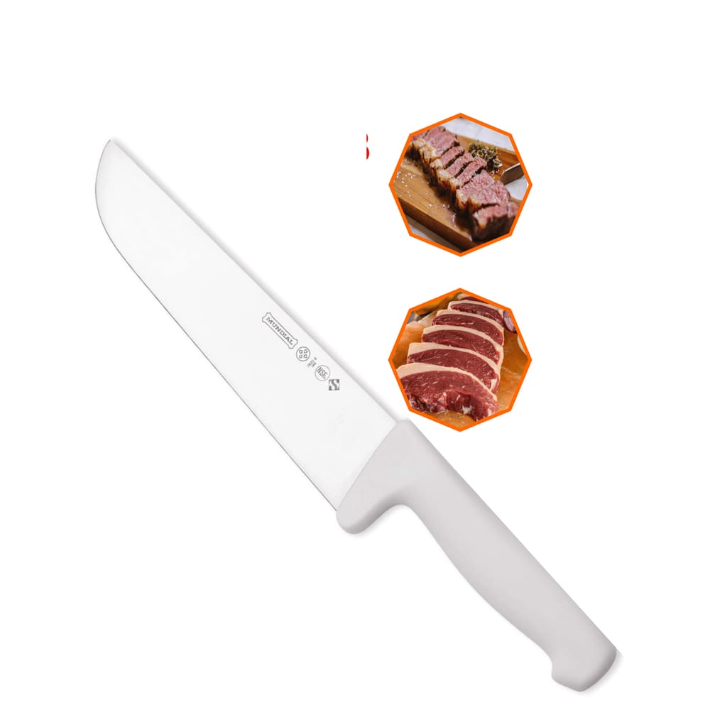 FACA CARNE MUNDIAL 10" AÇOUGUE MASTER LINE 7820-10