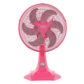 Ventilador Britânia Rosa 60w Hélice Com 6 Pás Bvt304 127v