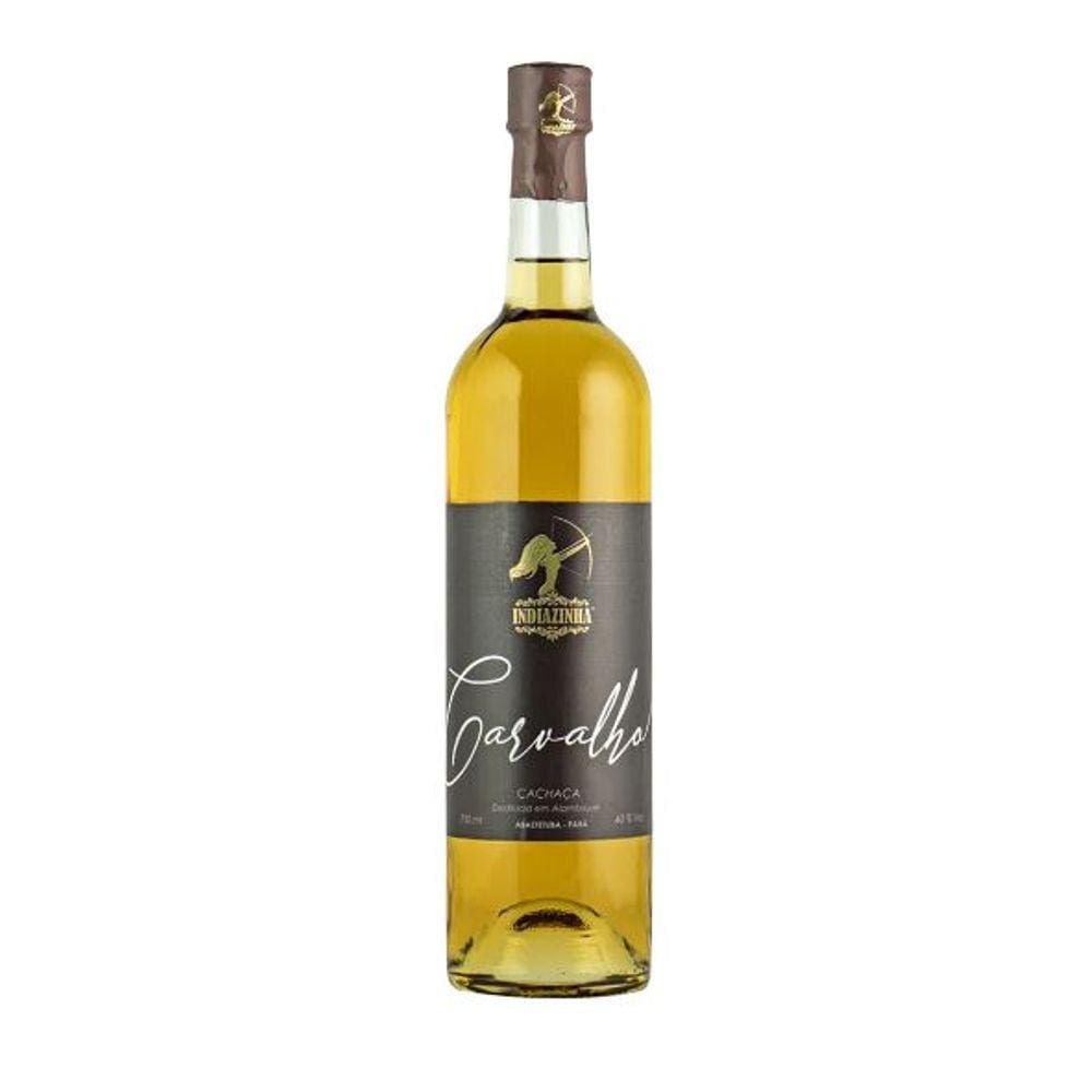 Cachaça Indiazinha Carvalho 750 Ml