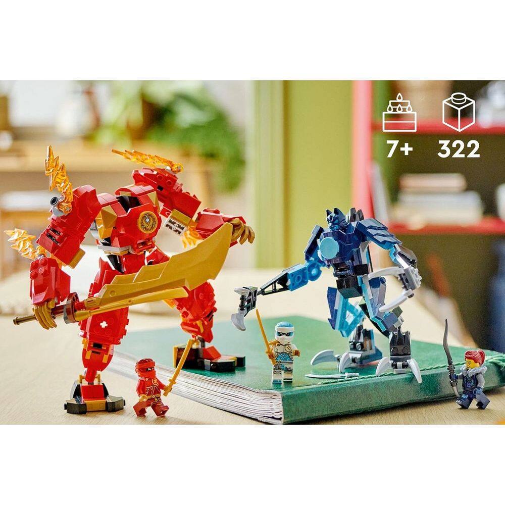 Lego Ninjago 71808 Robô Elemental do Fogo | Casas Bahia