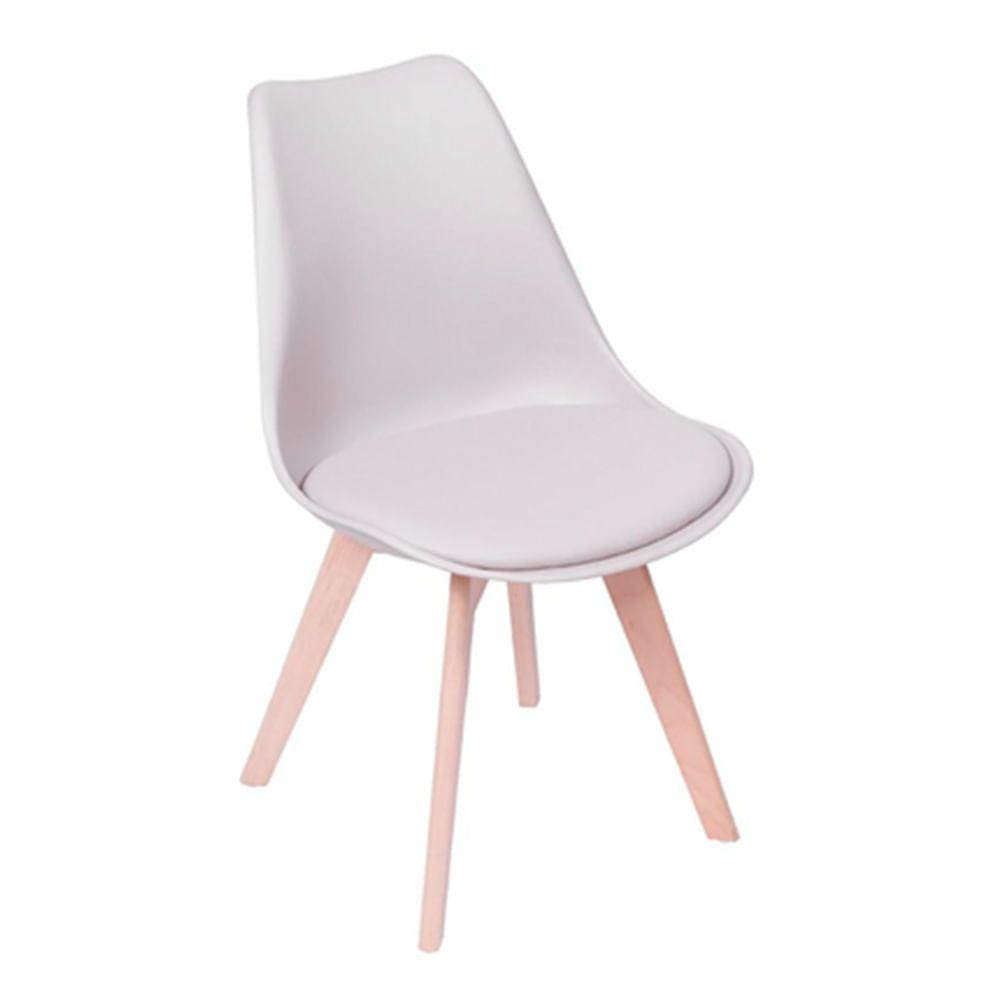 Cadeira Leda Or Design – Bege Acinzentado