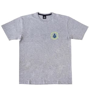 Camiseta Volcom Fried SM24 Masculina Mescla Cinza