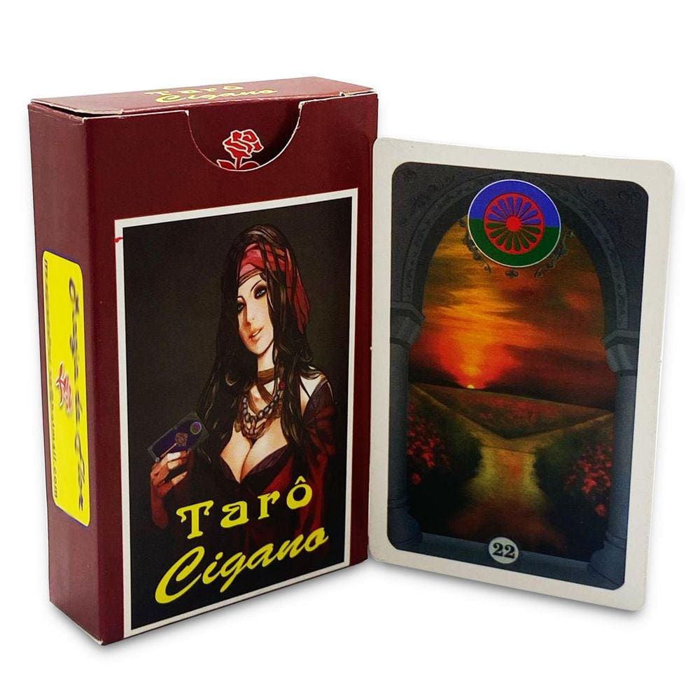 Tarô Cigano Ajuda em seu Futuro 36 Cartas com Manual