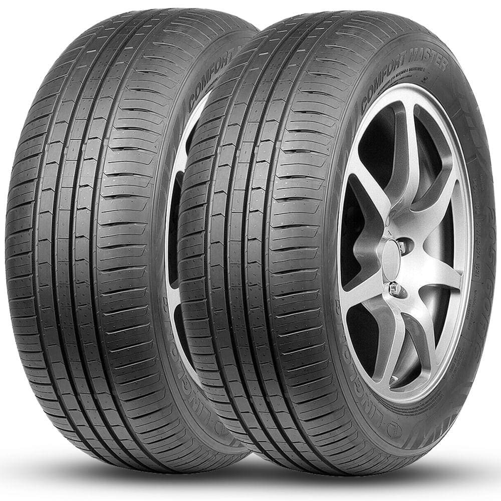 Kit 2 Pneu Aro 16 205/60R16 Linglong 96V TL Confort Master