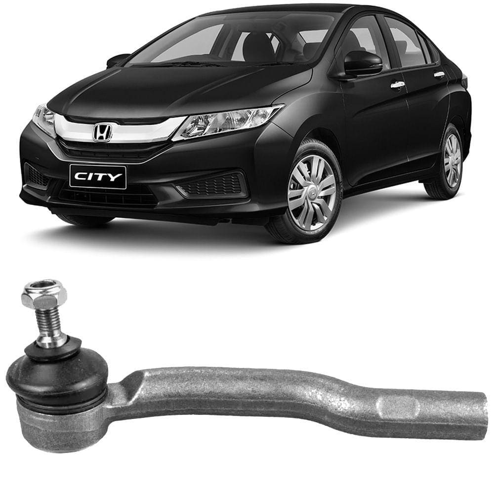 Terminal Direção Dianteiro Motorista Fit 2015 a 2021 Nakata