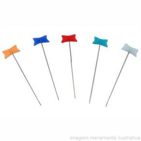 Estojo De Alfinetes Cabeça Colorida De Gravata Para Patchwork Com 60 Unidades