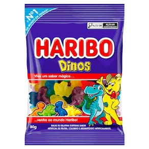 Balas Haribo Dinos 80g