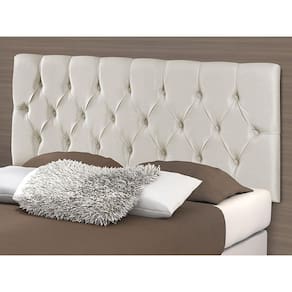 Cabeceira Queen Paris Suede Areia 160cm