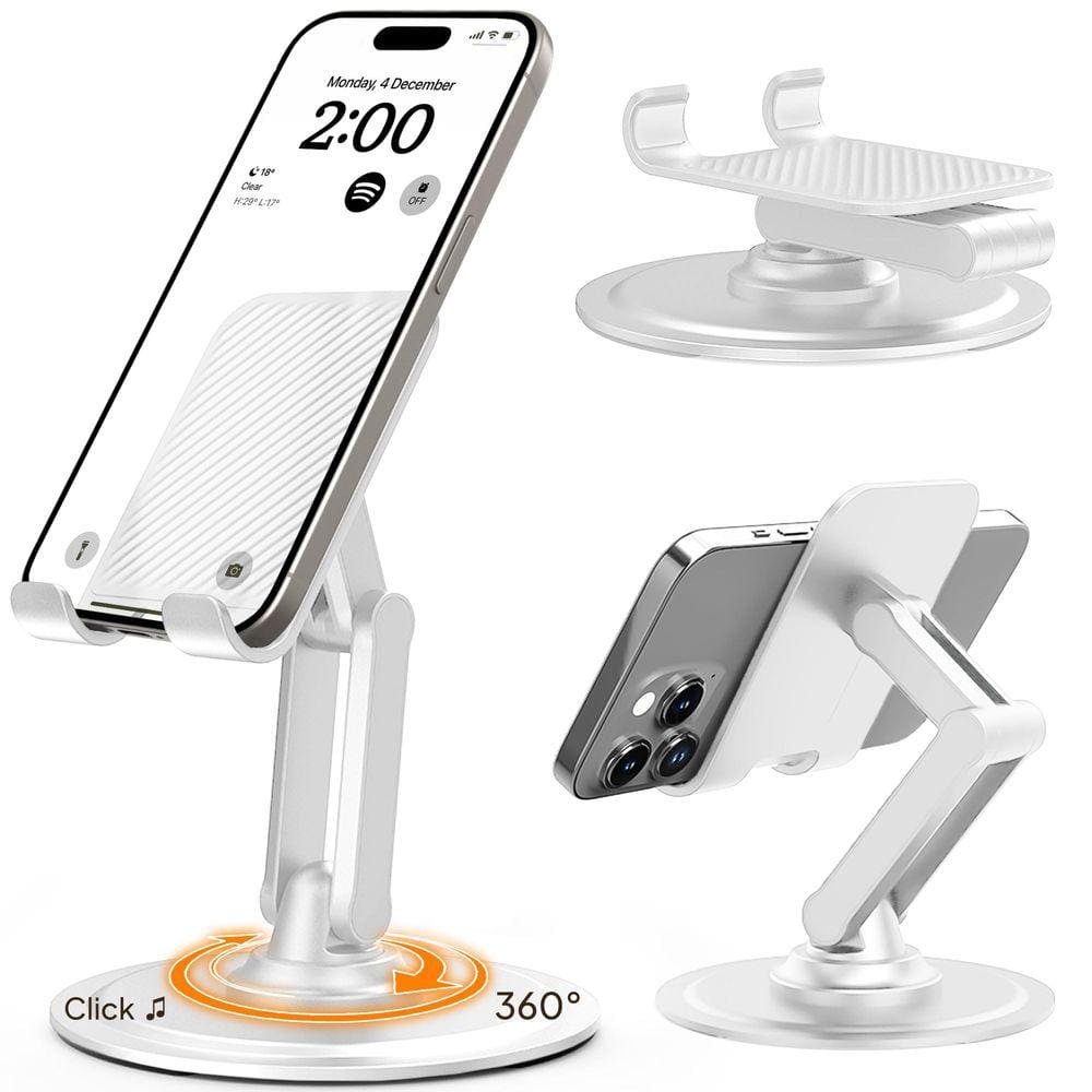 Suporte para cer Cooper 360° Stand Ajustável Creme Branco