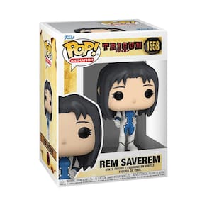 Boneco de vinil Funko Pop! Animação Trigun Rem Saverem 10cm