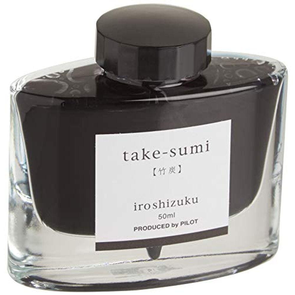 PILOTO Iroshizuku Tinta Caneta Tinteiro Engarrafada, Take-Sumi, Bamb