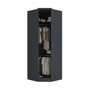 Guarda-Roupa 1 Porta Reflecta Ravi - Canto Olmo Italiano
