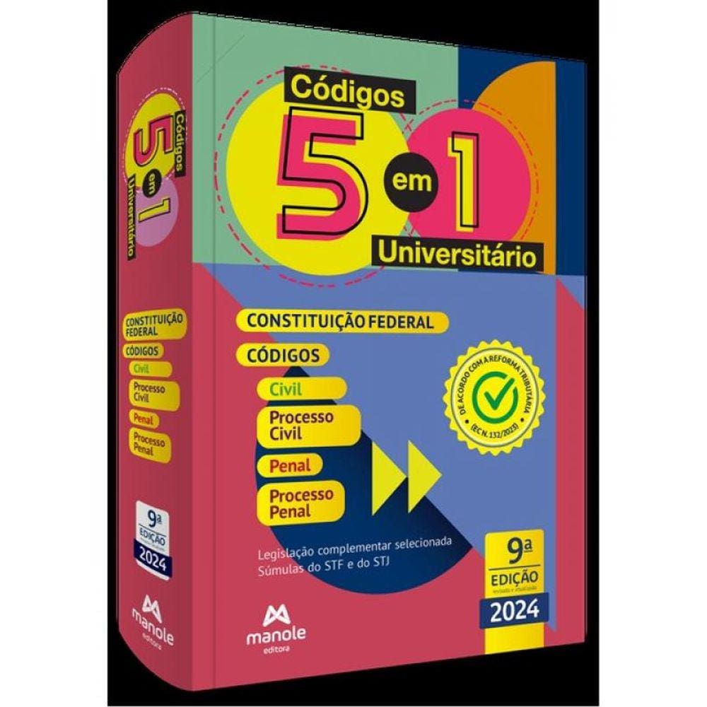Códigos 5 Em 1 Universitário - 2024