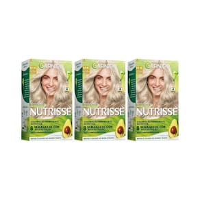 Coloraçao Nutrisse 12.11 Louro Platinado Perfeito-Kit C/3Un