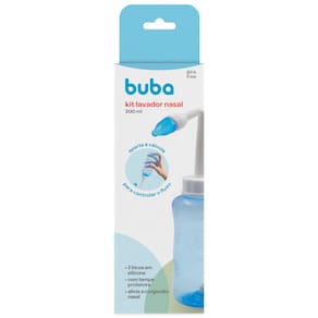 Kit Lavador Nasal Alivia a Congestão Nasal e o Desconforto
