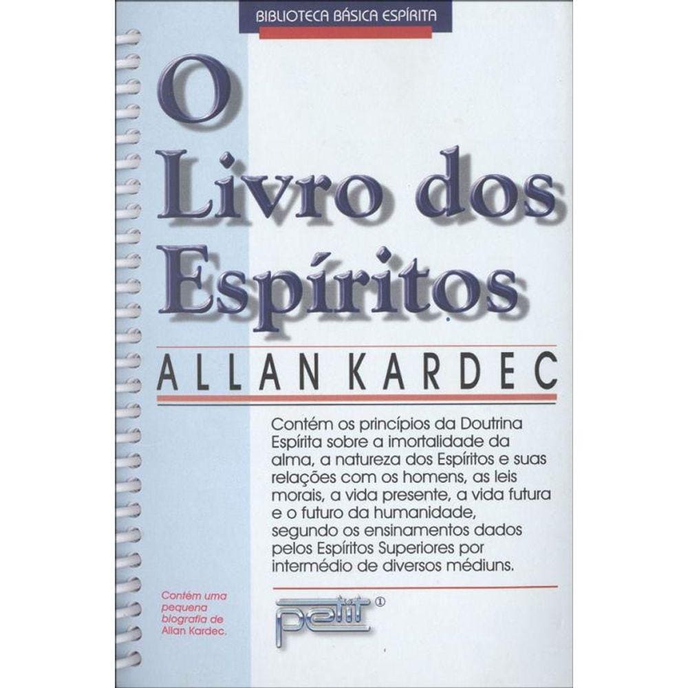 O livro dos espíritos - normal espiral