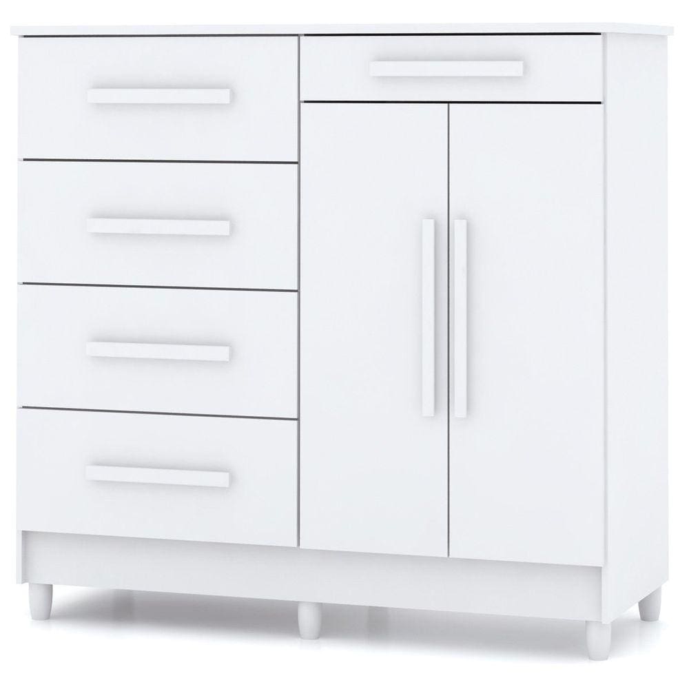 Cômoda Sapateira Sirios 5 Gavetas 2 Portas