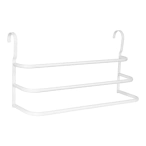 Porta Toalhas Triplo Toalheiro Para Box Branco 60cm FS