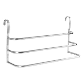 Porta Toalhas Triplo Toalheiro Para Box Alto Brilho FS