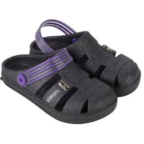 Sandália Grendene Kids Wandinha Dark Glow Babuche
