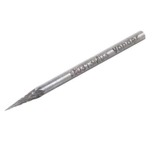 Lima Rotativa Cônica 3Mm Para Micro Retífica Haste 3Mm