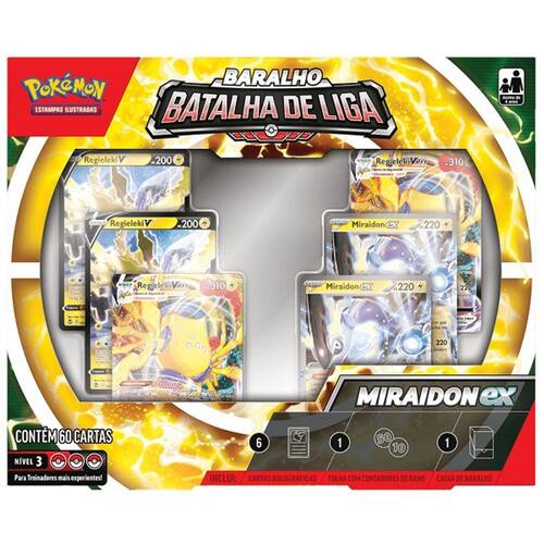 imagem-Box Pokemon Batalha de Liga Miraidon EX Copag 33598
