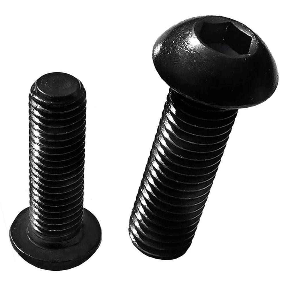 Parafuso Allen M8 X 60 C. Abaulada 12.9 Geomet Black - 50Un