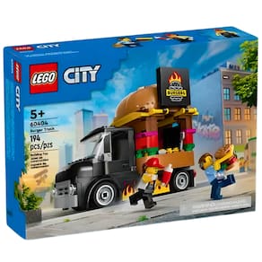 Blocos De Montar Lego City Caminhão De Hambúrgueres 60404