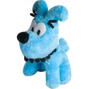 Turma Da Monica Pelúcia Bidu Cachorro Azul - Novabrink 30cm