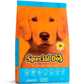 Ração Cão Dog Junior Carne 1kg Special Dog Carne