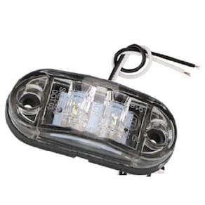 Lanterna Delimitadora Cristal Led 12v 24v Caminhão Baú