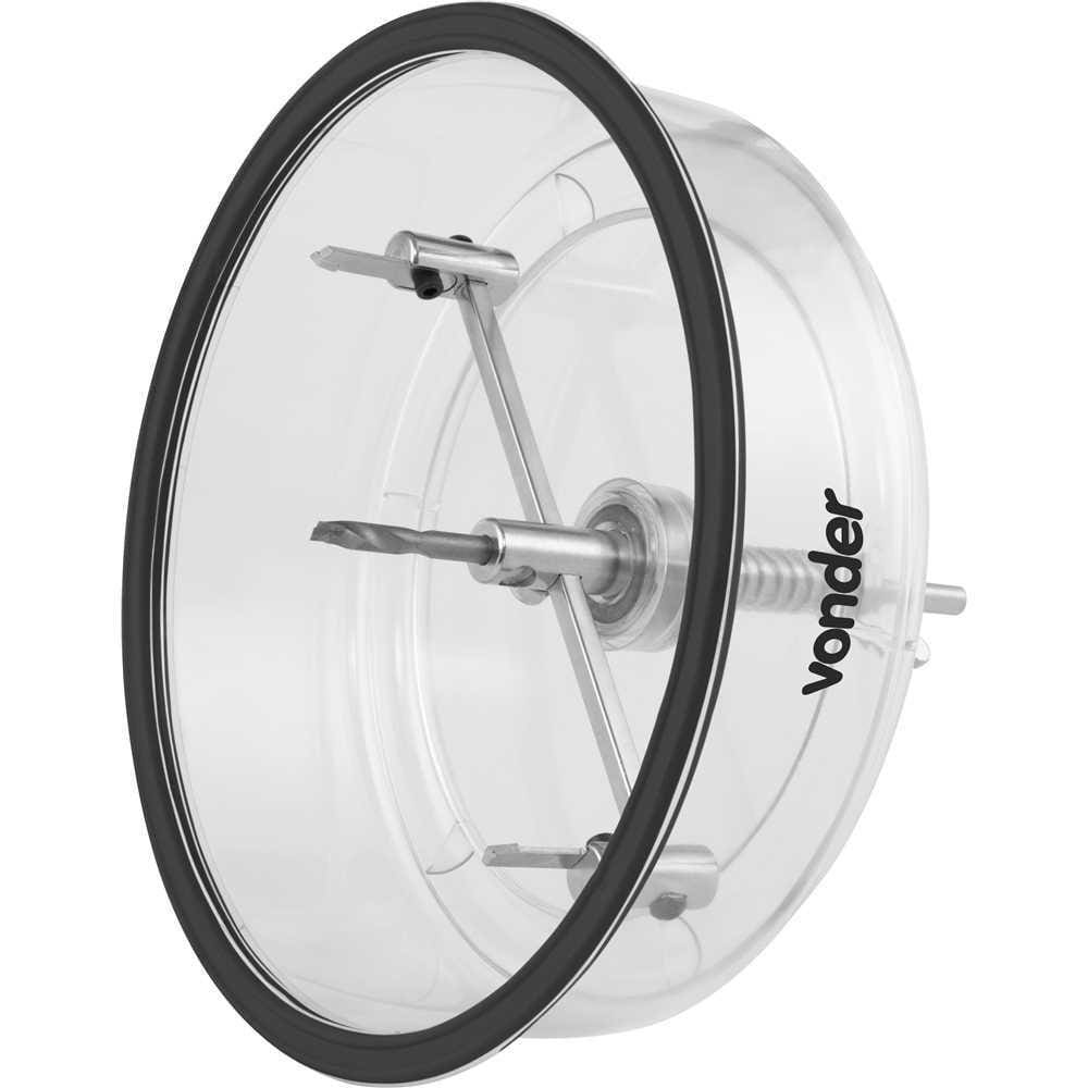 Furador Ajustável p/ Drywall 40 A 200mm com Coletor Vonder