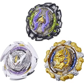Beyblade Burst QuadDrive Quantum Pulse 3pk Jogo de Batalha Tops