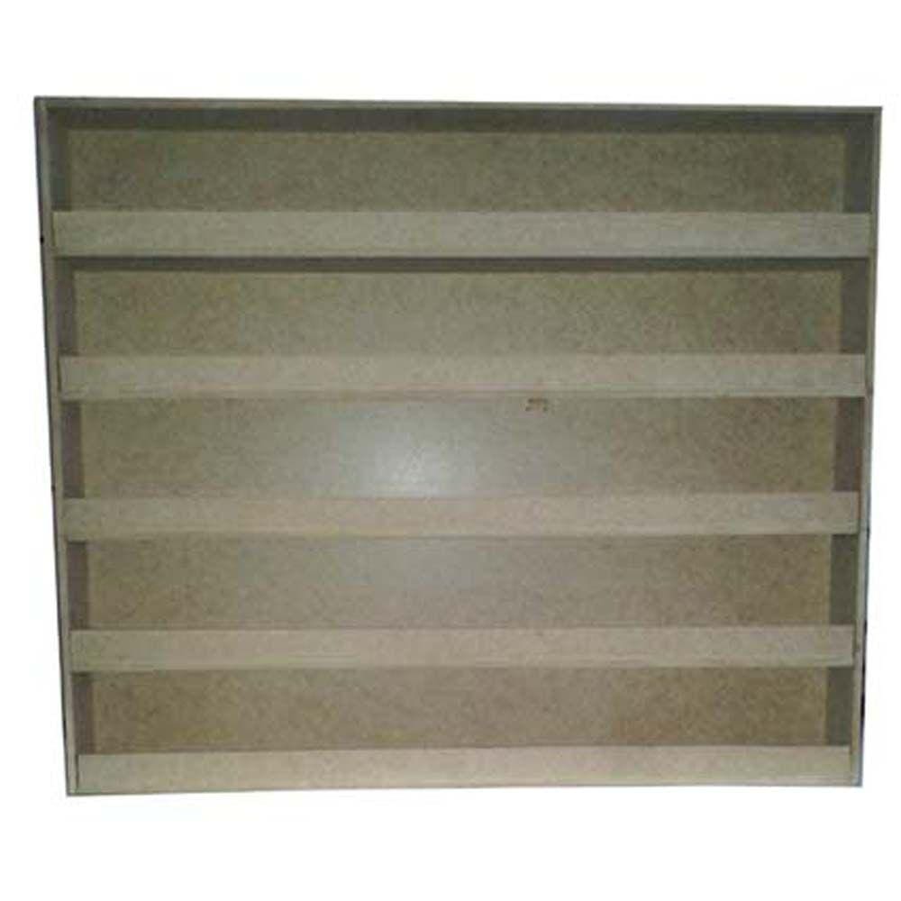 Prateleira mdf para esmaltes tam:60x50x6cm cod:BANH028