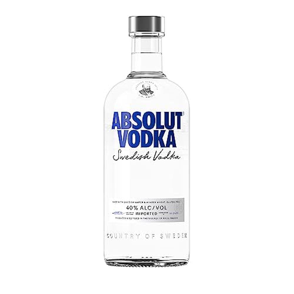 Vodka Absolut Natural Tradicional 1000ml
