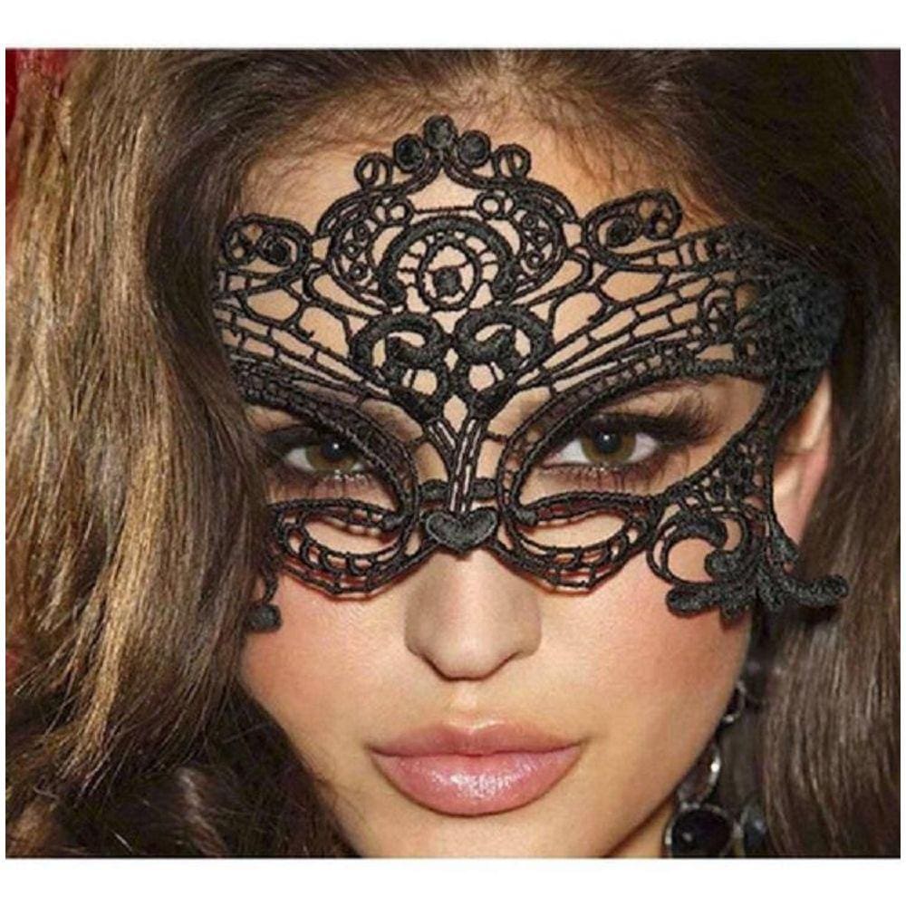 Máscara Sexy Sensual Renda Veneziana Carnaval Erótica