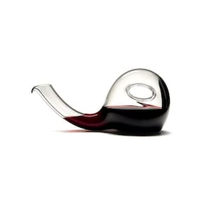 Decanter De Vinho Riedel Escargot 1,4L Cristal Deitado Wine