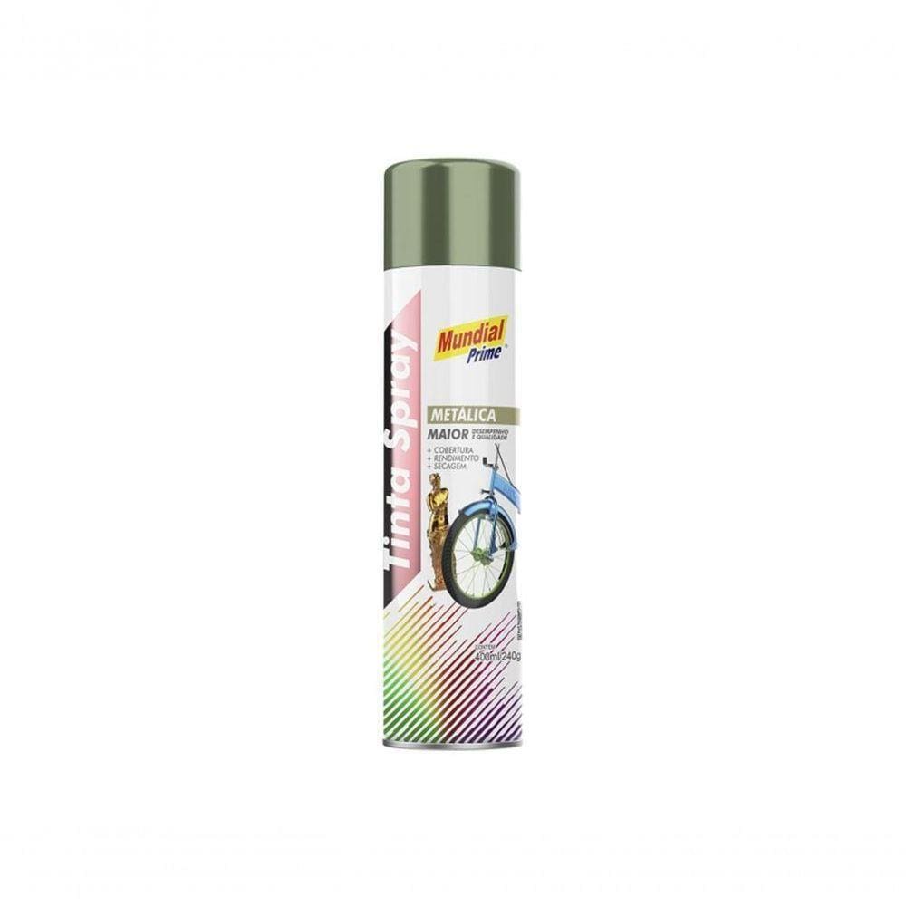 Tinta Spray Alumínio 400ml Mundial