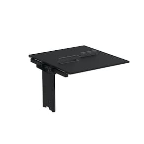 Complemento de Mesa Plataforma para Coworking para 2 Pessoas 120X140 Preto