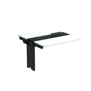 Complemento de Mesa Plataforma para Coworking para 2 Pessoas 110X140 Branco/Preto